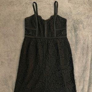 Express Black Lace Dress- Size 8